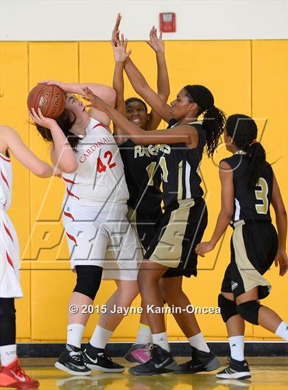 Thumbnail 1 in Bloomington Christian vs. Bishop Diego (CIF SS 5A Final) photogallery.