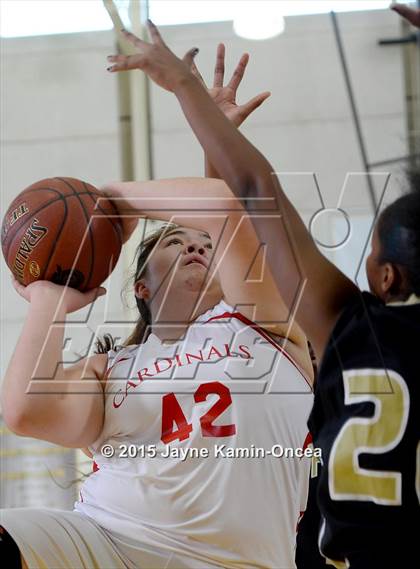 Thumbnail 2 in Bloomington Christian vs. Bishop Diego (CIF SS 5A Final) photogallery.