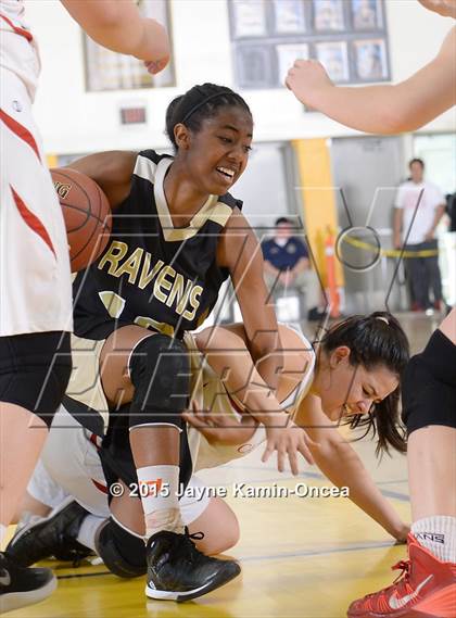 Thumbnail 2 in Bloomington Christian vs. Bishop Diego (CIF SS 5A Final) photogallery.