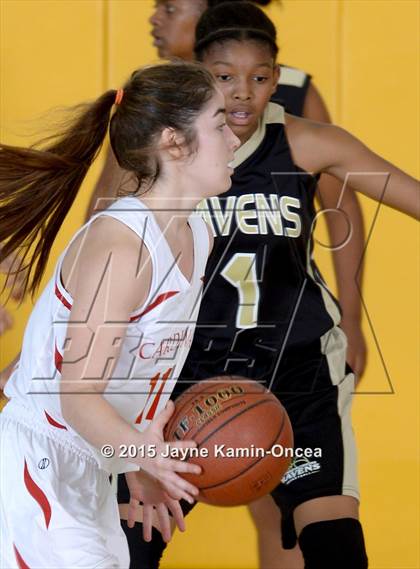 Thumbnail 2 in Bloomington Christian vs. Bishop Diego (CIF SS 5A Final) photogallery.