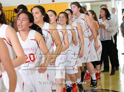 Thumbnail 2 in Bloomington Christian vs. Bishop Diego (CIF SS 5A Final) photogallery.