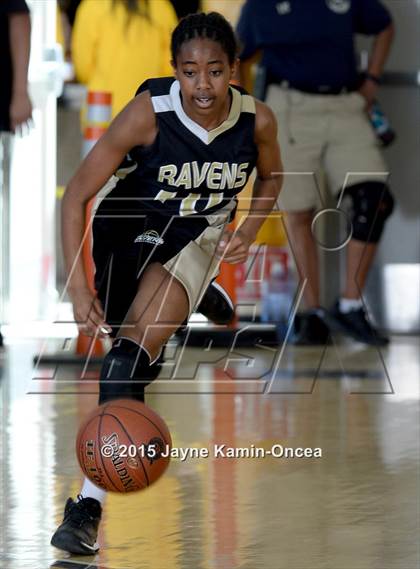 Thumbnail 3 in Bloomington Christian vs. Bishop Diego (CIF SS 5A Final) photogallery.