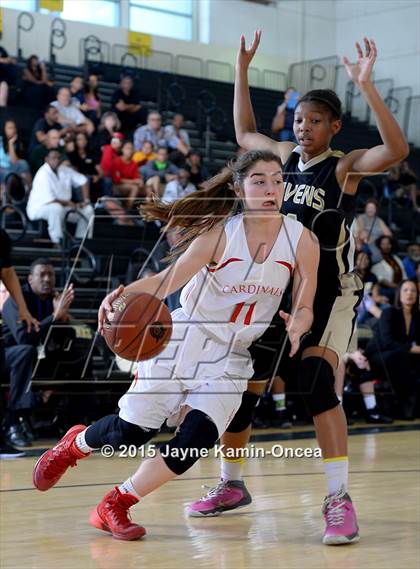 Thumbnail 3 in Bloomington Christian vs. Bishop Diego (CIF SS 5A Final) photogallery.