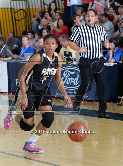 Thumbnail 3 in Bloomington Christian vs. Bishop Diego (CIF SS 5A Final) photogallery.