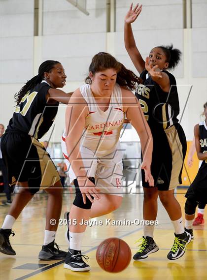 Thumbnail 1 in Bloomington Christian vs. Bishop Diego (CIF SS 5A Final) photogallery.