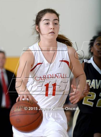 Thumbnail 3 in Bloomington Christian vs. Bishop Diego (CIF SS 5A Final) photogallery.
