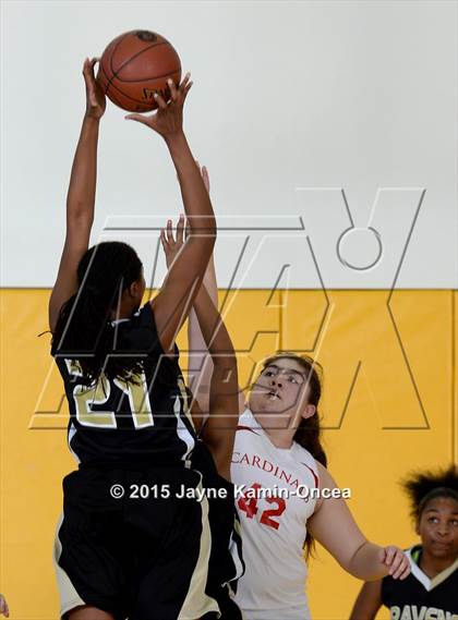 Thumbnail 2 in Bloomington Christian vs. Bishop Diego (CIF SS 5A Final) photogallery.