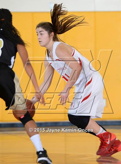 Thumbnail 3 in Bloomington Christian vs. Bishop Diego (CIF SS 5A Final) photogallery.