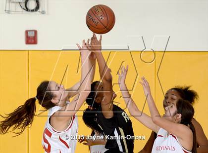 Thumbnail 2 in Bloomington Christian vs. Bishop Diego (CIF SS 5A Final) photogallery.