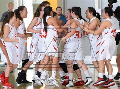 Thumbnail 3 in Bloomington Christian vs. Bishop Diego (CIF SS 5A Final) photogallery.