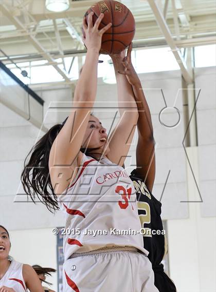 Thumbnail 2 in Bloomington Christian vs. Bishop Diego (CIF SS 5A Final) photogallery.