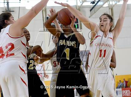 Thumbnail 1 in Bloomington Christian vs. Bishop Diego (CIF SS 5A Final) photogallery.