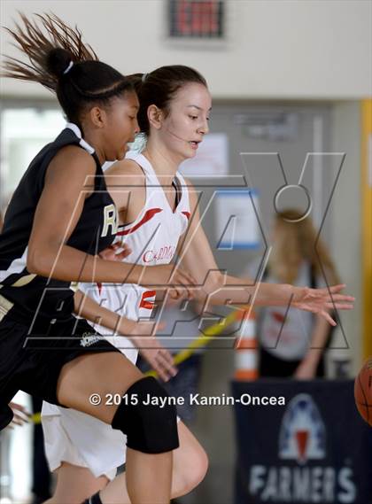 Thumbnail 1 in Bloomington Christian vs. Bishop Diego (CIF SS 5A Final) photogallery.