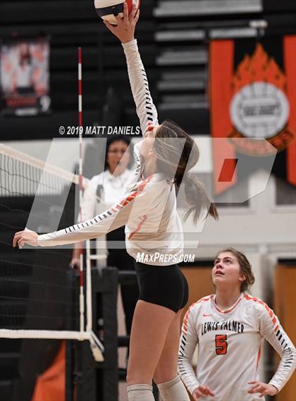Thumbnail 1 in Ponderosa @ Lewis-Palmer (4A Region 3 Playoff)  photogallery.