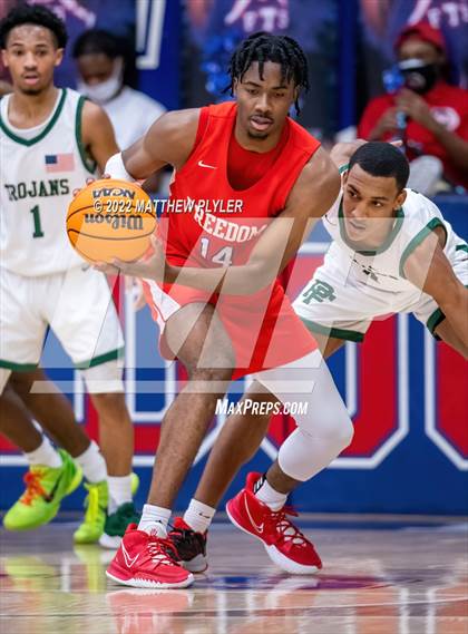 Thumbnail 1 in Pine Forest vs. Freedom Christian Academy (MLK Dream Jam at Terry Sanford) photogallery.