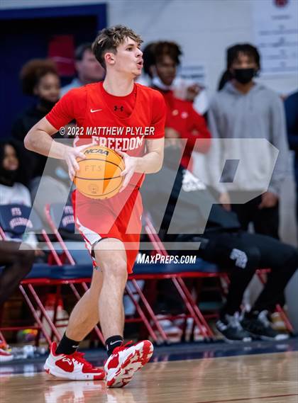 Thumbnail 1 in Pine Forest vs. Freedom Christian Academy (MLK Dream Jam at Terry Sanford) photogallery.