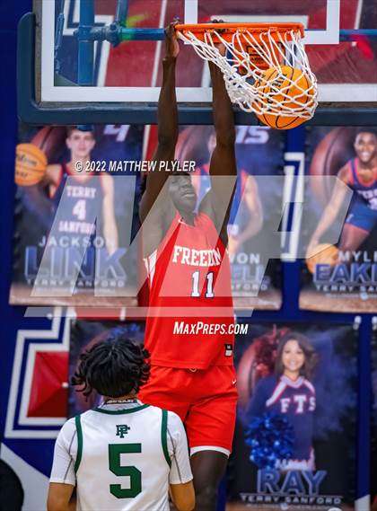 Thumbnail 2 in Pine Forest vs. Freedom Christian Academy (MLK Dream Jam at Terry Sanford) photogallery.