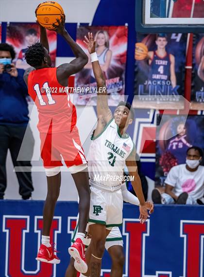 Thumbnail 2 in Pine Forest vs. Freedom Christian Academy (MLK Dream Jam at Terry Sanford) photogallery.