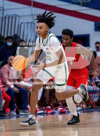 Thumbnail 2 in Pine Forest vs. Freedom Christian Academy (MLK Dream Jam at Terry Sanford) photogallery.