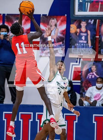 Thumbnail 3 in Pine Forest vs. Freedom Christian Academy (MLK Dream Jam at Terry Sanford) photogallery.