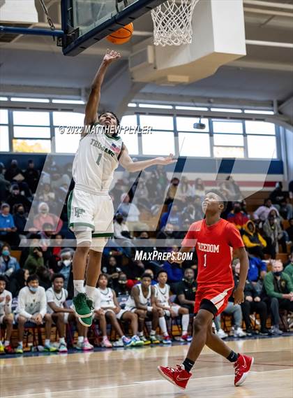 Thumbnail 1 in Pine Forest vs. Freedom Christian Academy (MLK Dream Jam at Terry Sanford) photogallery.