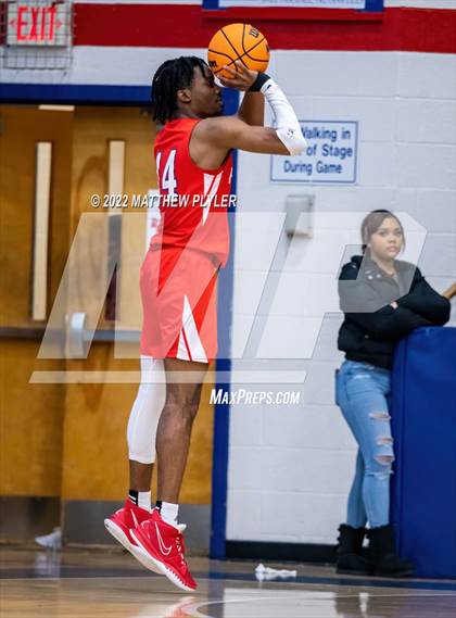 Thumbnail 2 in Pine Forest vs. Freedom Christian Academy (MLK Dream Jam at Terry Sanford) photogallery.