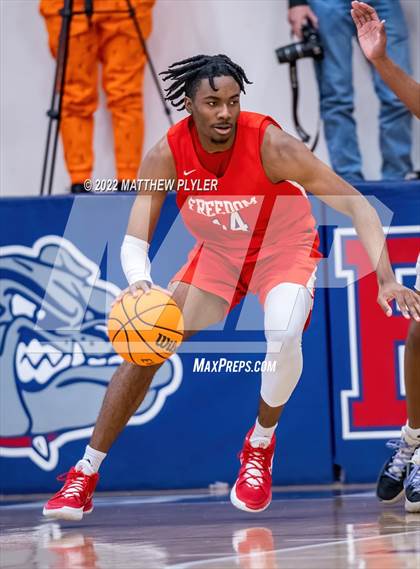 Thumbnail 3 in Pine Forest vs. Freedom Christian Academy (MLK Dream Jam at Terry Sanford) photogallery.