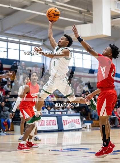 Thumbnail 2 in Pine Forest vs. Freedom Christian Academy (MLK Dream Jam at Terry Sanford) photogallery.