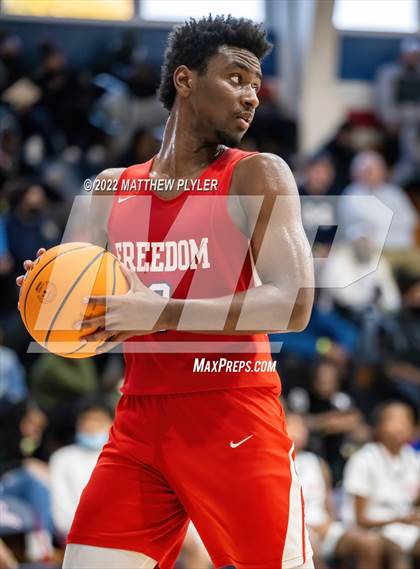 Thumbnail 3 in Pine Forest vs. Freedom Christian Academy (MLK Dream Jam at Terry Sanford) photogallery.