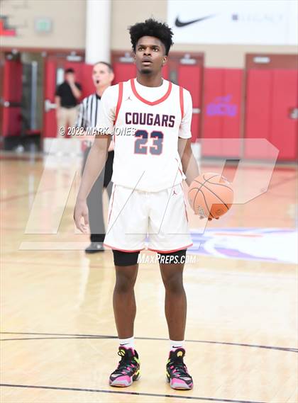 Thumbnail 3 in Simeon (IL) vs. Coronado (NV) -  (Hoophall West) photogallery.