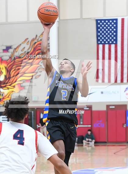 Thumbnail 3 in Simeon (IL) vs. Coronado (NV) -  (Hoophall West) photogallery.