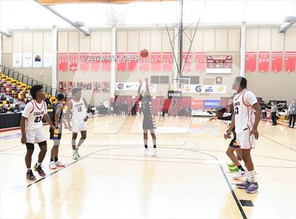 Thumbnail 1 in Simeon (IL) vs. Coronado (NV) -  (Hoophall West) photogallery.