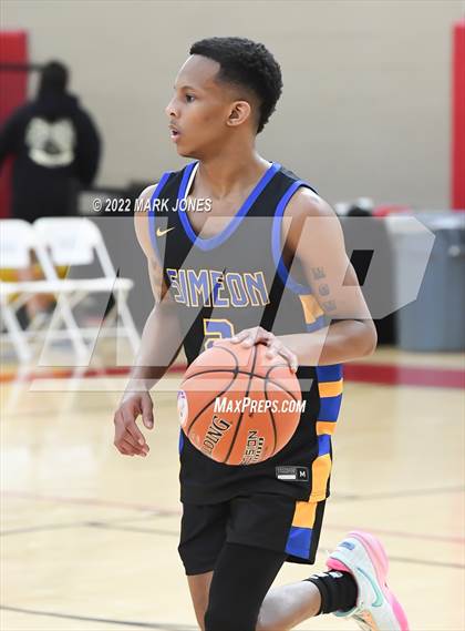Thumbnail 3 in Simeon (IL) vs. Coronado (NV) -  (Hoophall West) photogallery.