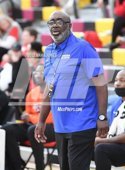 Thumbnail 1 in Simeon (IL) vs. Coronado (NV) -  (Hoophall West) photogallery.