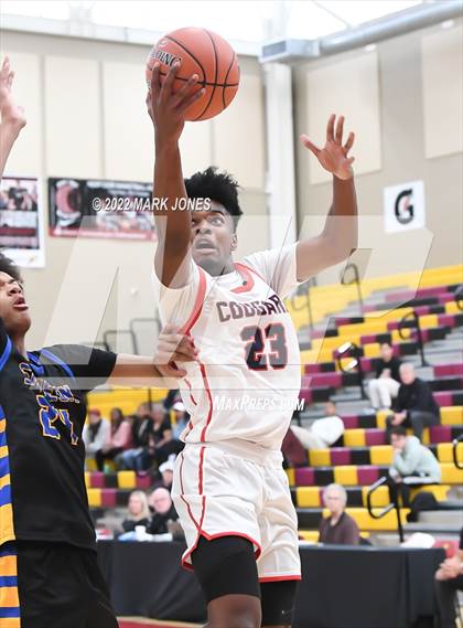 Thumbnail 2 in Simeon (IL) vs. Coronado (NV) -  (Hoophall West) photogallery.