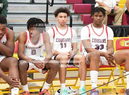 Thumbnail 3 in Simeon (IL) vs. Coronado (NV) -  (Hoophall West) photogallery.