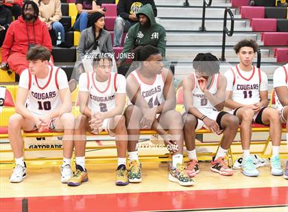 Thumbnail 2 in Simeon (IL) vs. Coronado (NV) -  (Hoophall West) photogallery.