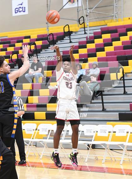 Thumbnail 2 in Simeon (IL) vs. Coronado (NV) -  (Hoophall West) photogallery.
