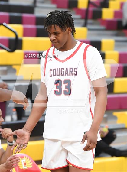 Thumbnail 1 in Simeon (IL) vs. Coronado (NV) -  (Hoophall West) photogallery.