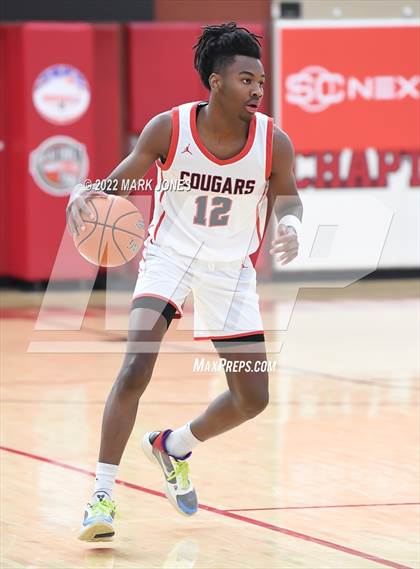 Thumbnail 3 in Simeon (IL) vs. Coronado (NV) -  (Hoophall West) photogallery.