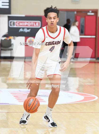 Thumbnail 1 in Simeon (IL) vs. Coronado (NV) -  (Hoophall West) photogallery.