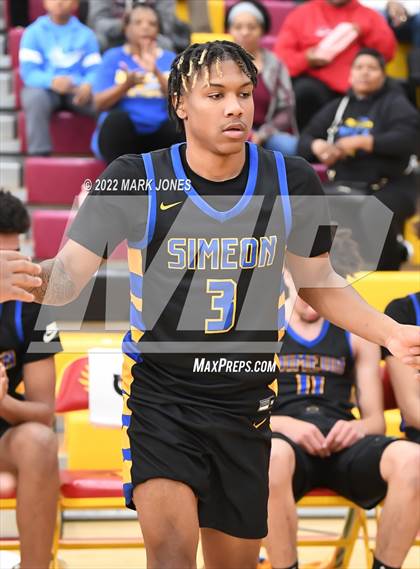 Thumbnail 3 in Simeon (IL) vs. Coronado (NV) -  (Hoophall West) photogallery.