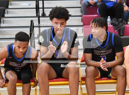 Thumbnail 1 in Simeon (IL) vs. Coronado (NV) -  (Hoophall West) photogallery.