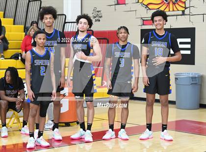 Thumbnail 2 in Simeon (IL) vs. Coronado (NV) -  (Hoophall West) photogallery.