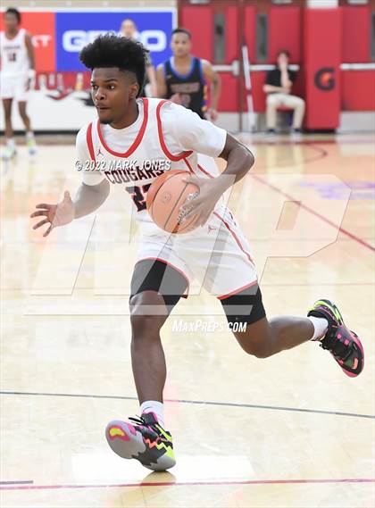 Thumbnail 1 in Simeon (IL) vs. Coronado (NV) -  (Hoophall West) photogallery.