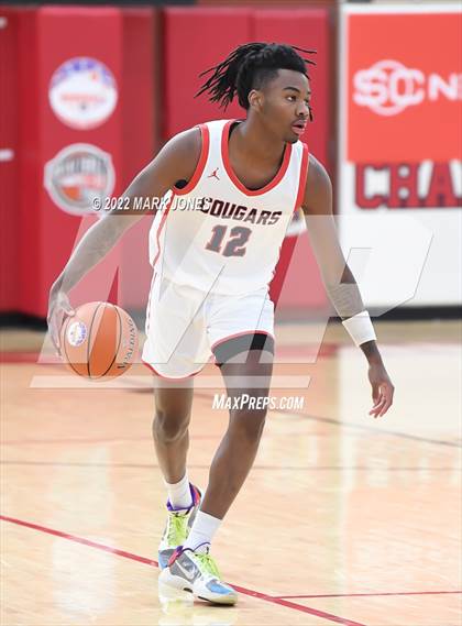 Thumbnail 3 in Simeon (IL) vs. Coronado (NV) -  (Hoophall West) photogallery.