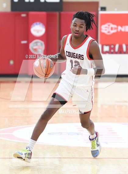 Thumbnail 1 in Simeon (IL) vs. Coronado (NV) -  (Hoophall West) photogallery.
