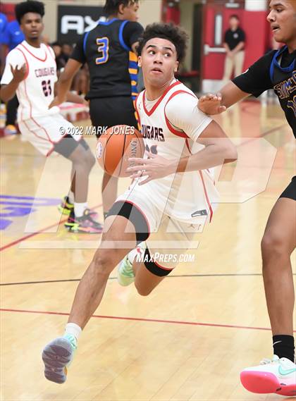 Thumbnail 1 in Simeon (IL) vs. Coronado (NV) -  (Hoophall West) photogallery.