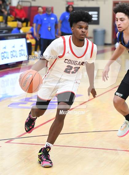 Thumbnail 2 in Simeon (IL) vs. Coronado (NV) -  (Hoophall West) photogallery.