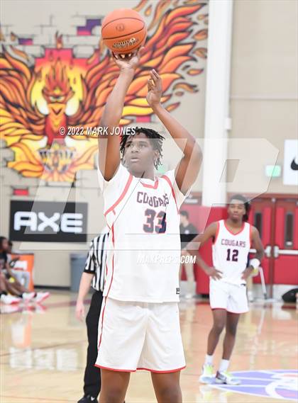 Thumbnail 2 in Simeon (IL) vs. Coronado (NV) -  (Hoophall West) photogallery.